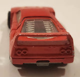 1989 Hot Wheels Ferrari F40 Red Die Cast Toy Car Vehicle Opening Rear Mount Engine UH