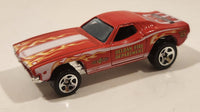 2011 Hot Wheels HW Main Street Dixie Challenger '70 Dodge Challenger Delran Fire Dept. Red Die Cast Toy Car Vehicle