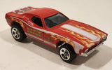 2011 Hot Wheels HW Main Street Dixie Challenger '70 Dodge Challenger Delran Fire Dept. Red Die Cast Toy Car Vehicle