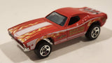 2011 Hot Wheels HW Main Street Dixie Challenger '70 Dodge Challenger Delran Fire Dept. Red Die Cast Toy Car Vehicle