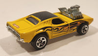 2001 Hot Wheels Rodger Dodger Yellow Die Cast Toy Car Vehicle