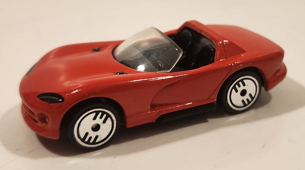 1993 Hot Wheels Dodge Viper RT/10 Red Die Cast Toy Car Vehicle