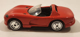 1993 Hot Wheels Dodge Viper RT/10 Red Die Cast Toy Car Vehicle