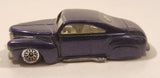 1998 Hot Wheels First Editions Tail Dragger Metalflake Purple Die Cast Toy Car Vehicle