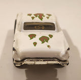 1996 Hot Wheels Flamethrower '57 T-Bird White Die Cast Toy Car Vehicle