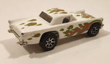 1996 Hot Wheels Flamethrower '57 T-Bird White Die Cast Toy Car Vehicle