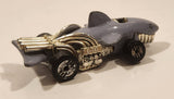 1987 Hot Wheels Speed Demons Sharkruiser Grey Die Cast Toy Car Shark Shaped Vehicle - UH