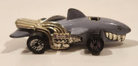 1987 Hot Wheels Speed Demons Sharkruiser Grey Die Cast Toy Car Shark Shaped Vehicle - UH