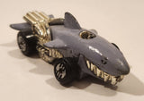 1987 Hot Wheels Speed Demons Sharkruiser Grey Die Cast Toy Car Shark Shaped Vehicle - UH