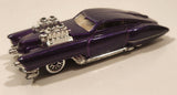 2001 Hot Wheels Evil Twin Dark Metalflake Purple Die Cast Toy Car Vehicle