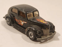 1983 Hot Wheels Hot Ones '40 Ford 2-Door Black Die Cast Toy Hot Rod Car Vehicle