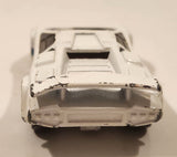 1989 Hot Wheels Lamborghini Countach White Die Cast Toy Exotic Luxury Car Vehicle