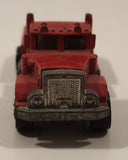 1989 Hot Wheels Peterbilt Dump Truck Semi Rig Red Die Cast Toy Car Vehicle - BW Malaysia