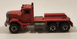 1989 Hot Wheels Peterbilt Dump Truck Semi Rig Red Die Cast Toy Car Vehicle - BW Malaysia