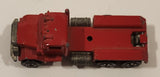 1989 Hot Wheels Peterbilt Dump Truck Semi Rig Red Die Cast Toy Car Vehicle - BW Malaysia