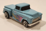 1992 Hot Wheels '56 Flashsider Truck Teal Die Cast Toy Car Vehicle