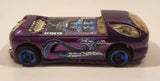 2003 Hot Wheels  Serpent Cyclone Deora II Purple Die Cast Toy Car Vehicle