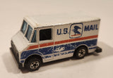 1979 Hot Wheels Letter Getter U.S. Mail Delivery Van White Die Cast Toy Car Vehicle Malaysia