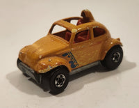 1989 Hot Wheels Auto Magic Baja Bug Volkswagen VW Beetle Metalflake Gold Die Cast Toy Car Vehicle