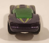 2009 Hot Wheels HW Designs Pony-Up Metallic Purple Die Cast Toy Car Vehicle