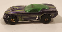 2009 Hot Wheels HW Designs Pony-Up Metallic Purple Die Cast Toy Car Vehicle