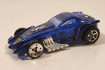 2006 Hot Wheels 2005 X‑Raycers Burl-Esque Translucent Blue Die Cast Toy Car Vehicle