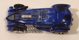 2006 Hot Wheels 2005 X‑Raycers Burl-Esque Translucent Blue Die Cast Toy Car Vehicle