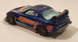 2014 Hot Wheels HW Race Team 24 / Seven Blue Die Cast Toy Car Vehicle