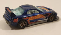 2014 Hot Wheels HW Race Team 24 / Seven Blue Die Cast Toy Car Vehicle