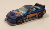 2014 Hot Wheels HW Race Team 24 / Seven Blue Die Cast Toy Car Vehicle