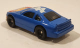 1998 McDonald's Hot Wheels Racer Nascar #44 Blue Die Cast Toy Race Car Vehicle