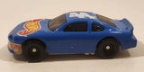 1998 McDonald's Hot Wheels Racer Nascar #44 Blue Die Cast Toy Race Car Vehicle