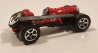 2001 Hot Wheels First Editions Old No. 3 Red Die Cast Toy Race Car Vehicle