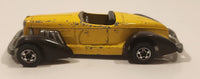 1981 Hot Wheels Repaints Auburn 852 Yellow Die Cast Toy Car Vehicle