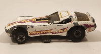 1983 Hot Wheels Vetty Funny Corvette Funny Car White Die Cast Toy Drag Racing Car Vehicle with Lifting Body