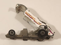 1983 Hot Wheels Vetty Funny Corvette Funny Car White Die Cast Toy Drag Racing Car Vehicle with Lifting Body