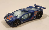 2014 Hot Wheels HW Race Team Track Stars Impavido 1 Blue Die Cast Toy Car Vehicle