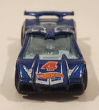 2014 Hot Wheels HW Race Team Track Stars Impavido 1 Blue Die Cast Toy Car Vehicle