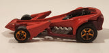 2008 Hot Wheels Street Beast Preying Menace Red Die Cast Toy Car Vehicle