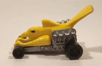 1994 McDonald's Hot Wheels Bold Eagle Yellow Die Cast Toy Car Vehicle