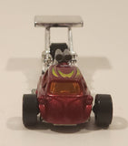 1998 Hot Wheels First Editions Whatta Drag Metallic Dark Red Die Cast Toy Car Vehicle