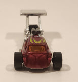 1998 Hot Wheels First Editions Whatta Drag Metallic Dark Red Die Cast Toy Car Vehicle