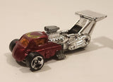 1998 Hot Wheels First Editions Whatta Drag Metallic Dark Red Die Cast Toy Car Vehicle