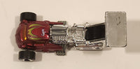 1998 Hot Wheels First Editions Whatta Drag Metallic Dark Red Die Cast Toy Car Vehicle