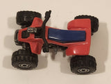 1992 Hot Wheels Suzuki Quadracer Red Die Cast ATV Toy Vehicle