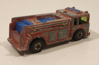 1982 Hot Wheels Fire Eater Red Fire Truck Die Cast Toy Car Vehicle