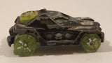 2005 Hot Wheels McDonald's AcceleRacers RD-05 Black & Lime Green Die Cast Toy Car Vehicle