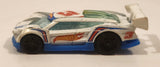 2013 Hot Wheels HW Racing - HW Race Team Super Blitzen Pearl White Die Cast Toy Race Car Vehicle