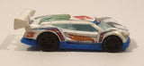 2013 Hot Wheels HW Racing - HW Race Team Super Blitzen Pearl White Die Cast Toy Race Car Vehicle