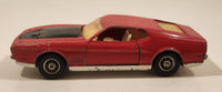 Vintage Corgi Toys Whizz Wheels Ford Mustang Mach I Red Die Cast Toy Car Vehicle Made in Gt. Britain